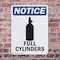Signmission Full Cylinders OSHA Notice Sign, Plastic, 7in W x 10in L, 2PK OS-2PACK-NS-P-710-V-12961 - alternate 4